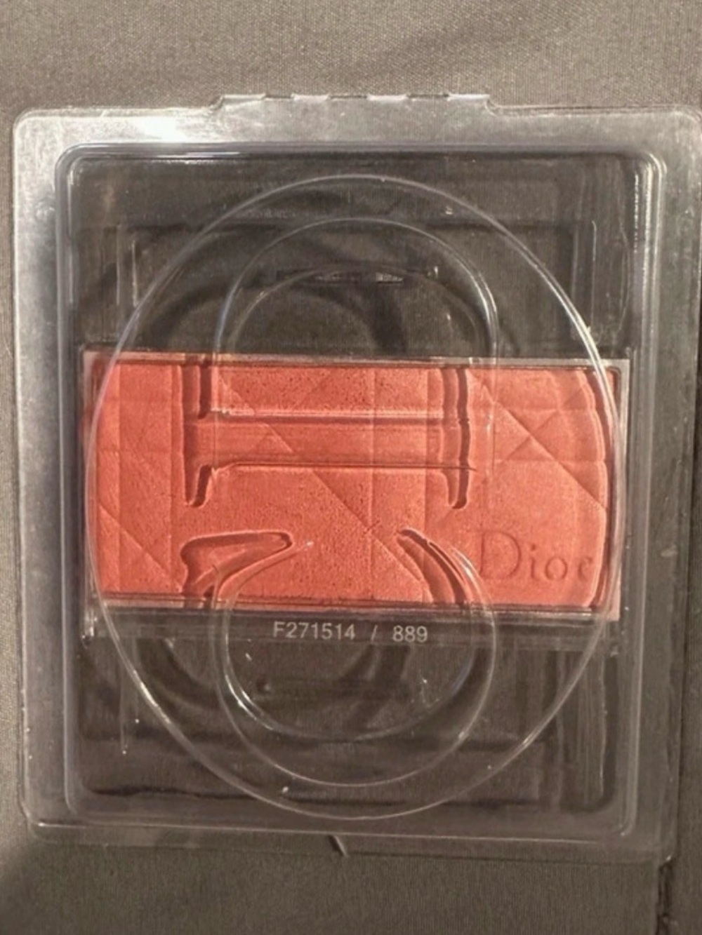 DIOR BLUSH PALETTE PRESS POWDER ROSE PINK REFILL # F271514/889